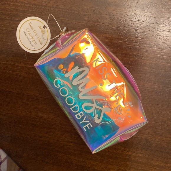 “Kiss The Miss Goodbye” Cosmetic Bag - Picture 3 of 7